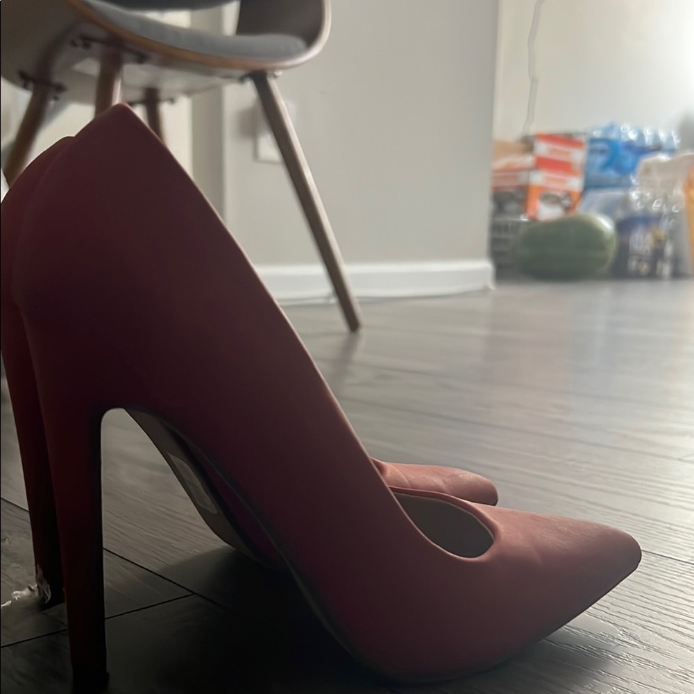 Elegant Pink High Heels